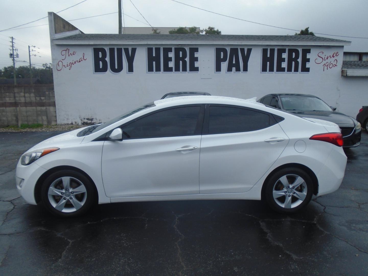 2013 Hyundai Elantra (5NPDH4AE4DH) , located at 6112 N Florida Avenue, Tampa, FL, 33604, (888) 521-5131, 27.954929, -82.459534 - Photo#0